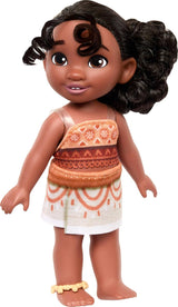 Mattel Disney Moana JBT41 Simea modedocka med fotledstillbehör 5 ledade leder och avtagbar outfit Filminspirerad leksak JBT41