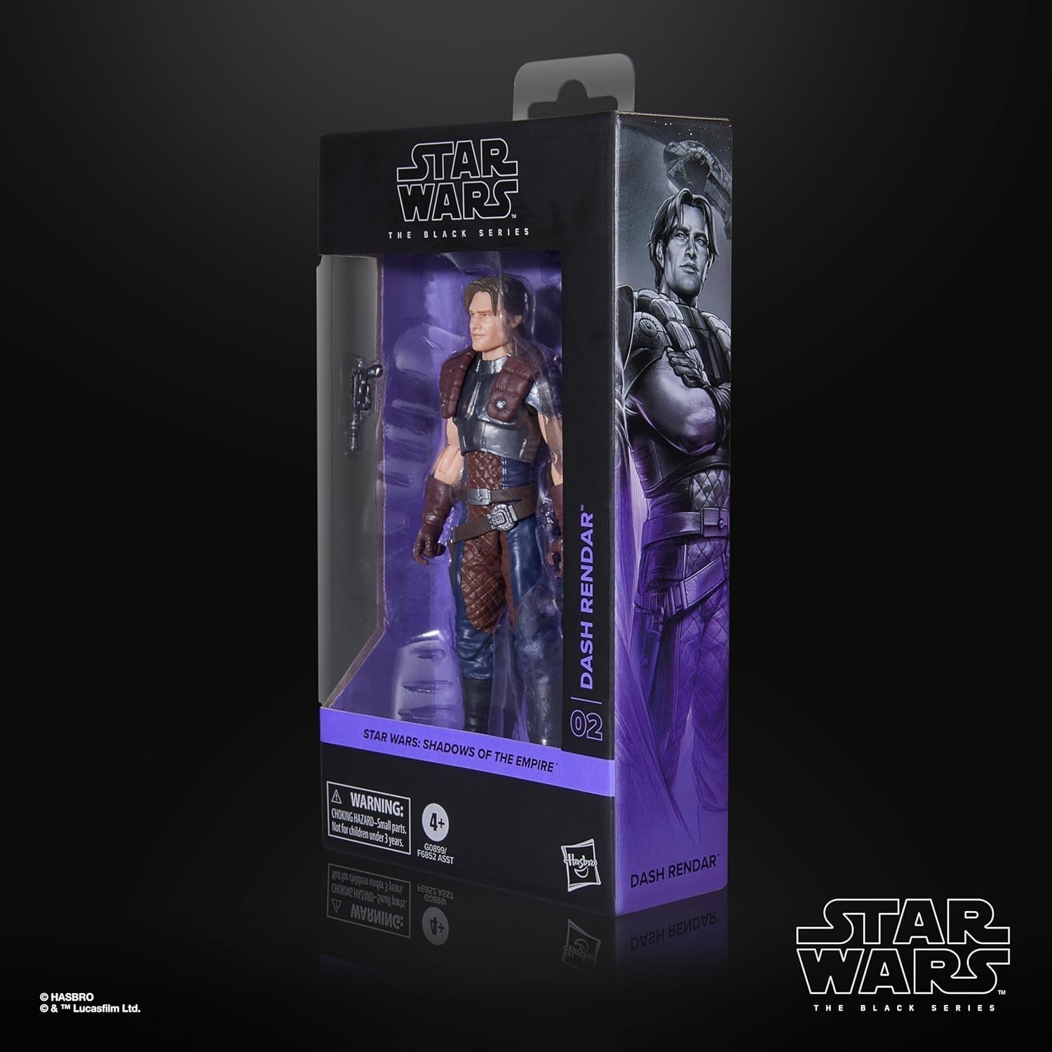 Star Wars Black Series Dash Rendar, Star Wars: Shadows of the Empire Collectible Figure (15 cm) Actionfigurer Naty Shop