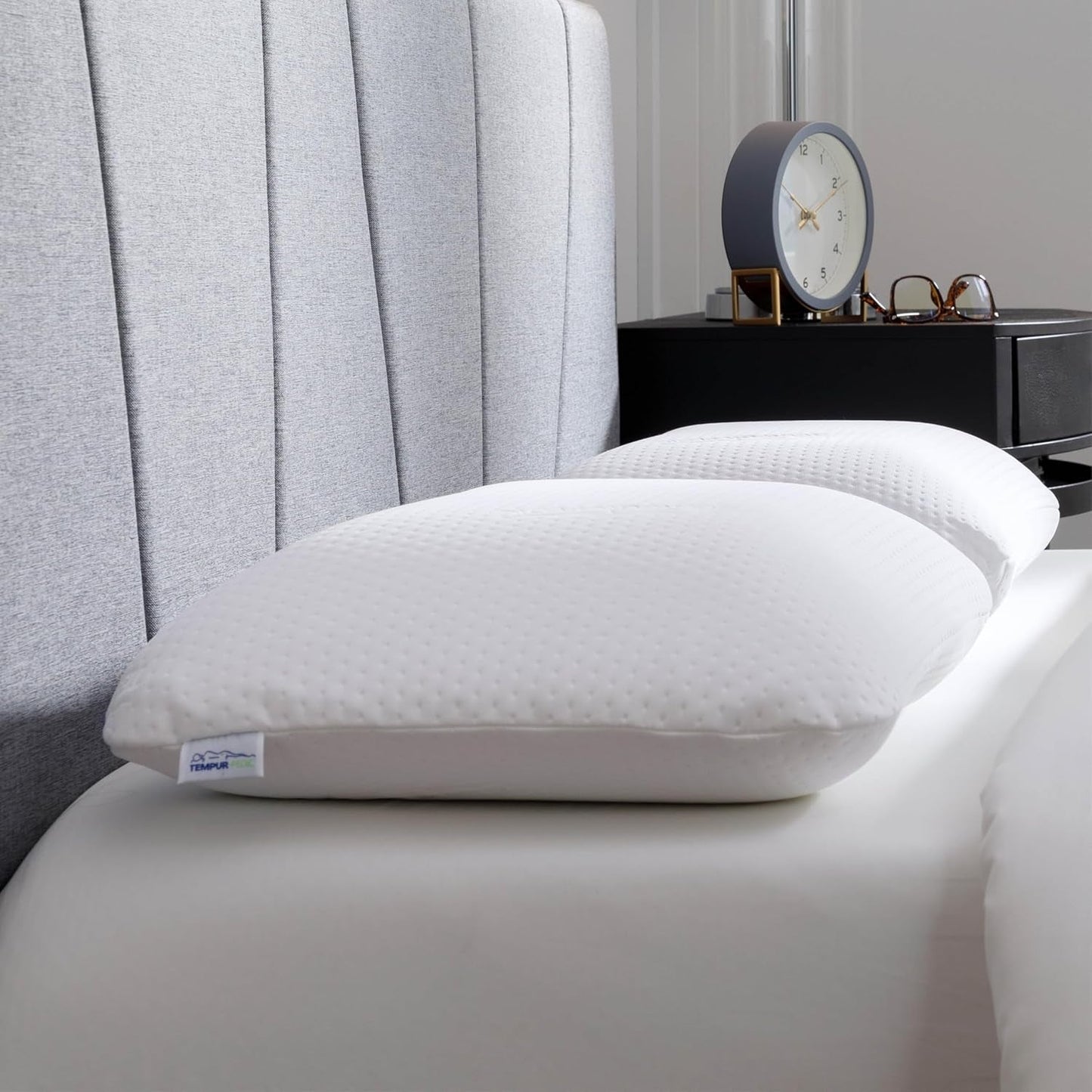 TEMPUR-PEDIC Symphony Kudde Tillverkad av memory foam, Lyxig, Mjuk, Standard, Vita Standardkuddar Naty Shop 2018