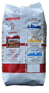 Hela Pompei-kaffebönor, intensivrostade, 1 kg påse