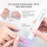 Saviland U V Lampe Für Gelnägel: Mini U V Lampe Für NägelSchützen Sie Die Haut Wiederaufladbar Klein LED Nagellack Trocknergerät Für Nagellack Aufbaugel Nageltips Nagelkleber Geschenke Für Frauen