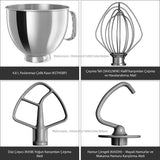 KitchenAid Artisan 5KSM125EER skålblandare, 300W, 4,8L Naty Shop