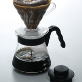 4977642019126 Karaff för servering av kaffe V60 700 ml VCS-02B, glas, färglös, 17,3 x 14,1 x 13 cm