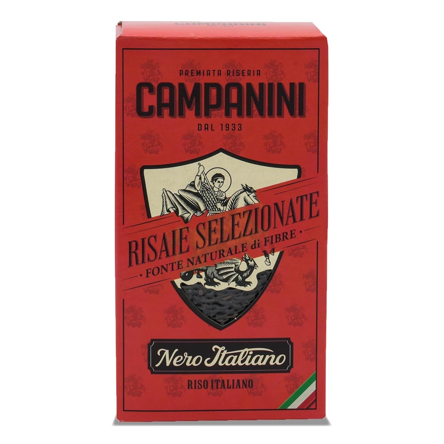 RISO NERO svart ris RISERA CAMPANINI 500g från Italien Orientaliskt ris