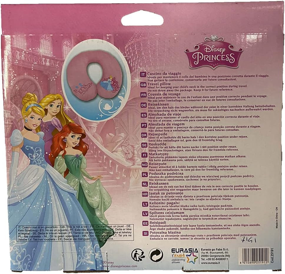 Disney baby resekudde prinsessor Resekuddar Naty Shop