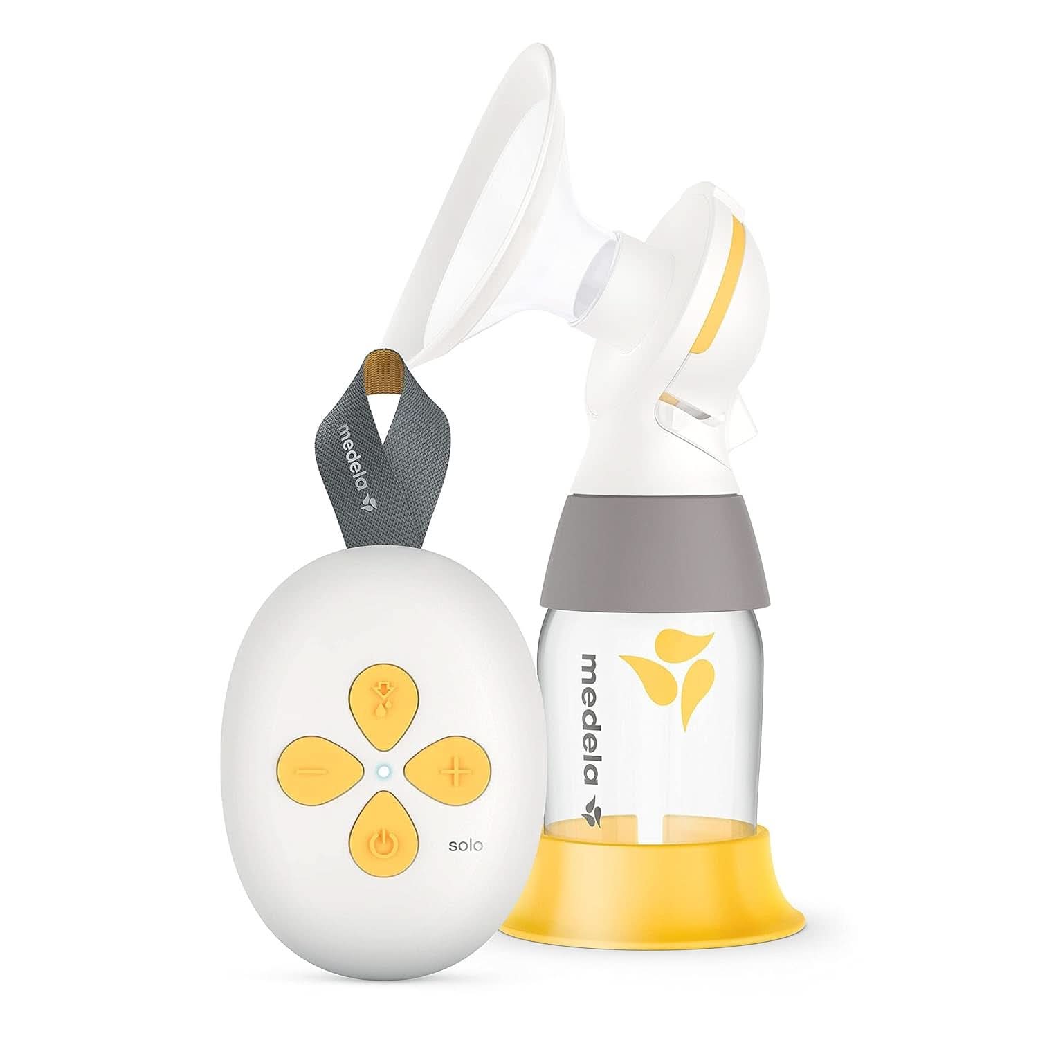 Medela Solo handsfree bröstpump | Kompakt och intuitiv elektrisk bröstpump för pumpning på ena sidan Tillbehör Mat och amning Bebe Naty Shop Solo