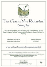 Tie Guan Yin Oolong Tea - Rostat blått te Ti Kuan Yin Kina - kinesiskt Wu Long Tea Tieguanyin - Blått te Olongh Tea Olongo Tea