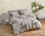 MARIMEKKO Queen Sängkläder Set, Bomull Percale Sängkläder med matchande örngott, Heminredning året runt (Pieni Letto, Flerfärgad, Queen size-säng) Naty Shop Täcken och täcken