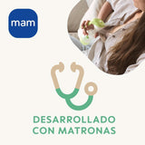 MAM Manuell bröstpump E102 - Bröstpump för bröstmjölk, bekväm och effektiv Tillbehör Mat och Amning Bebe Naty Shop