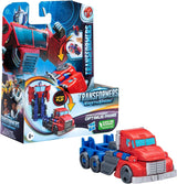 Transformers Earthspark 1-stegs flip-växlare Optimus Prime Actionfigur (10cm) Robotleksak Ålder 6+ Actionfigurer Naty Shop Standardtitel