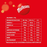Maltesers chokladbollar med ett krispigt och ljust centrum, luftigt chokladmellanmål, 1 förpackning (1 x 175 g)