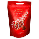 Lindt LINDOR Choklad med pistage | 1 kg återförslutningsbar påse | ca. 80 Mjölkchokladbollar med Smält-i-munnen pistagegräddefyllning | Bulkpaket, pralinpresent