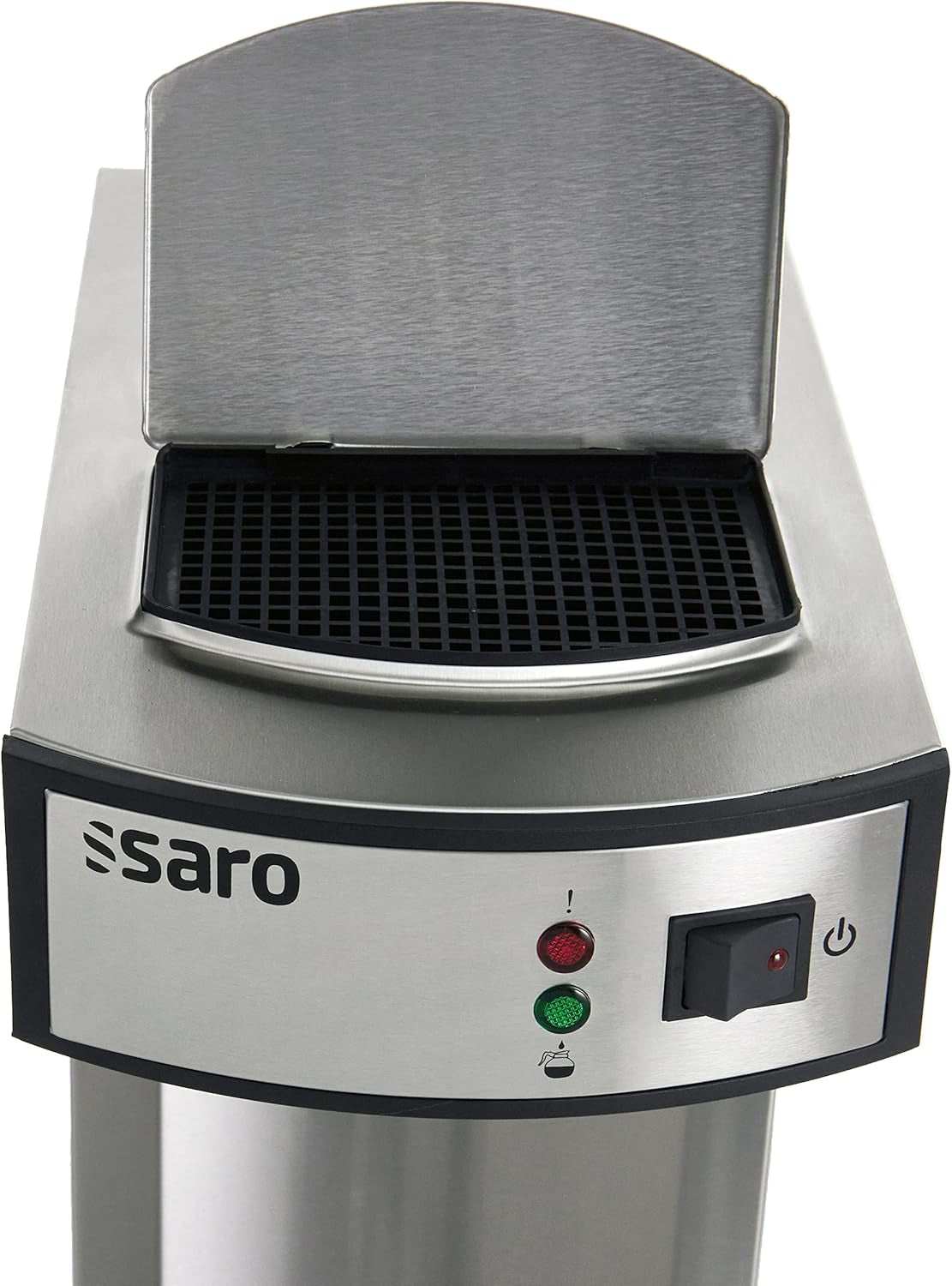 Saro espressomaskin, inklusive karaff med isolerad rostfri pump – 2,2 l – förberedelsetid ca. 5–6 min – skydd vid körning utan vatten – 2,069 kW – modell THERMO 24