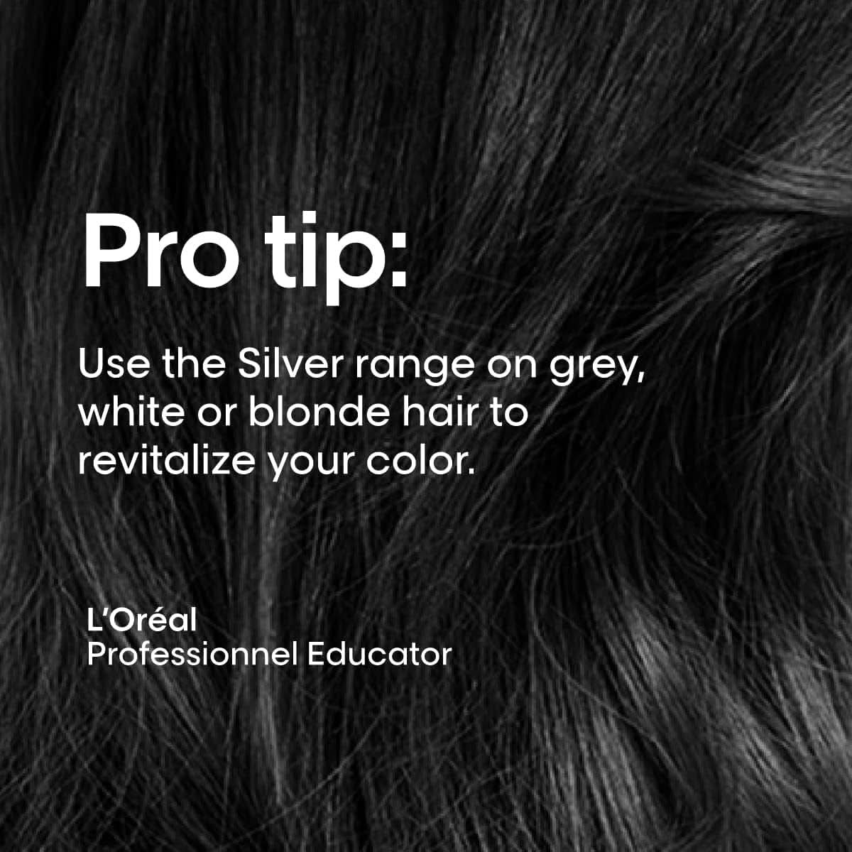 L'Oréal Professionnel Serie Expert Silver, Schampo, 500 ml Dusch och bad Naty Shop