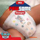 Pampers Baby Dry Pants Diaper Patrol Puppy Edition, storlek 5, 160 blöjor, 11 kg - 17 kg, 360° justering med stopp och skyddssystem