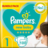 Pampers Premium Protection New Babyblöjor, storlek 1 (nyfödd), 22 st