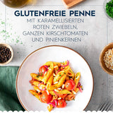Barilla Penne Rigate glutenfri pasta gjord av läcker majs och ris - perfekt för personer med celiaki eller glutenintolerans (14 x 400g)