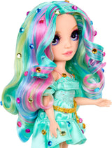 Rainbow High Be Dazzling Fashion Doll - Celine Turkos - Blågrön, 28 cm, med dekorationsverktyg, gnistrande ädelstenar och stylingtillbehör