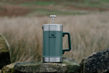 STANLEY Classic Stay Hot Coffee Press 1,4L Hammertone Green - Håller kaffet varmt i 4 timmar - Minimalt sediment - Integrerad kaffepress i rostfritt stål - BPA-fri - Tål diskmaskin