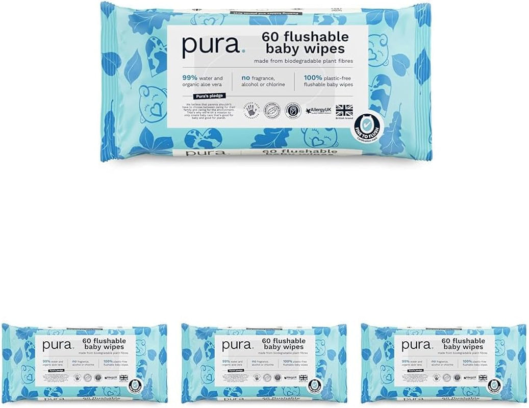 Miljövänliga engångsservetter för känslig babyhud 70 våtservetter (1 förpackning) 99 % vatten 100 % plastfri för känslig hud Eksembenägen nyfödd biologiskt nedbrytbar vegan