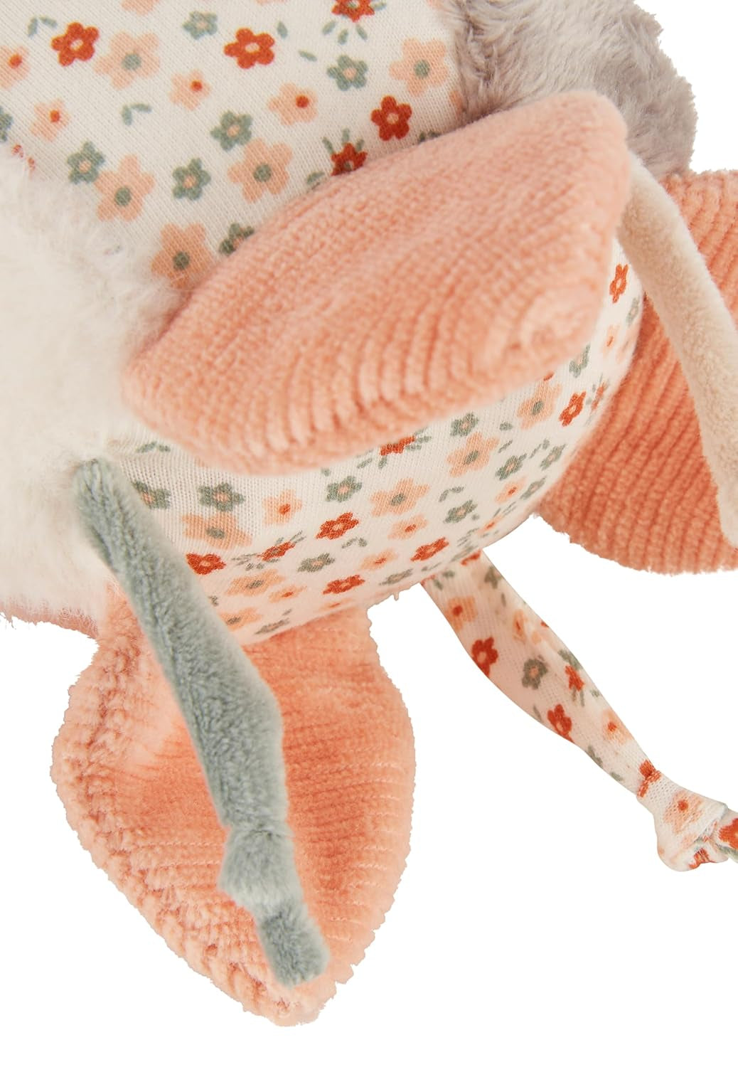 Sterntaler tygbollgård - Babytextilboll gjord av mjuka tygkombinationer - Babyleksak fylld med polyestervadd - Babyboll för att fånga och leka, färgglada Baby Toys Naty Shop