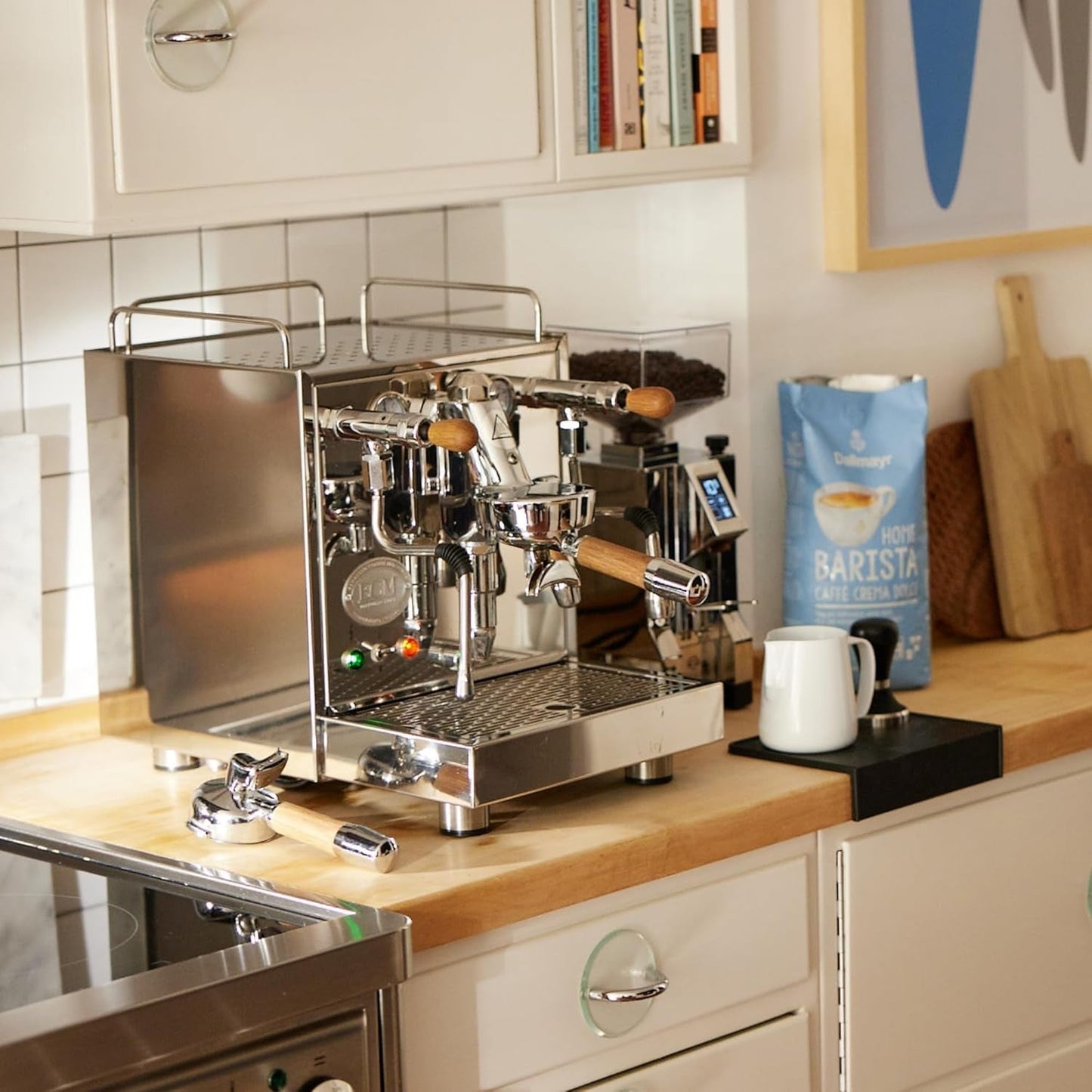 Hemma Barista Caffé Crema Forte 1000g hela bönor