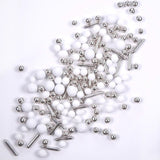 Streusel Hero Chokladmix Silver White Sprinkles, 40 gram Naty Shop