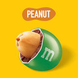 M&M's Peanut Chocolate Bulk Pack 24 x 45 g Choklad Peanut Smaksatt Linser Chokladpresent (1080g) Idealisk som godis med fotbollstema