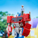 Transformers Earthspark Spin Changer Optimus Prime Figure (20cm) med Robby Malto Figure (5cm) från 6 Action Figures Naty Shop