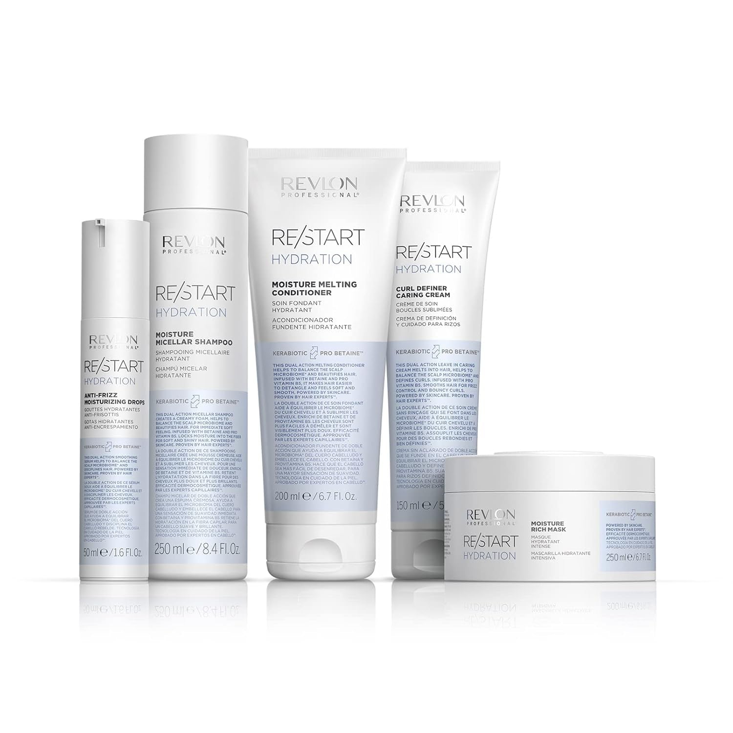 RE/START Hydration Moisture Rich Mask 250ml Hydrating Hair Mask för torrt hår Långvarig Rich Care Mask Regenererande Anti-Frizz Hair Mask Naty Shop Hair Mask