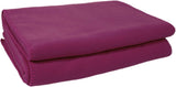 Zoepritz Decke in Der Farbe: Rot, Aus 65% Polyester, 35% Viskos Hergestellt, Grön: 160X200 Cm, 103291-235-160X200