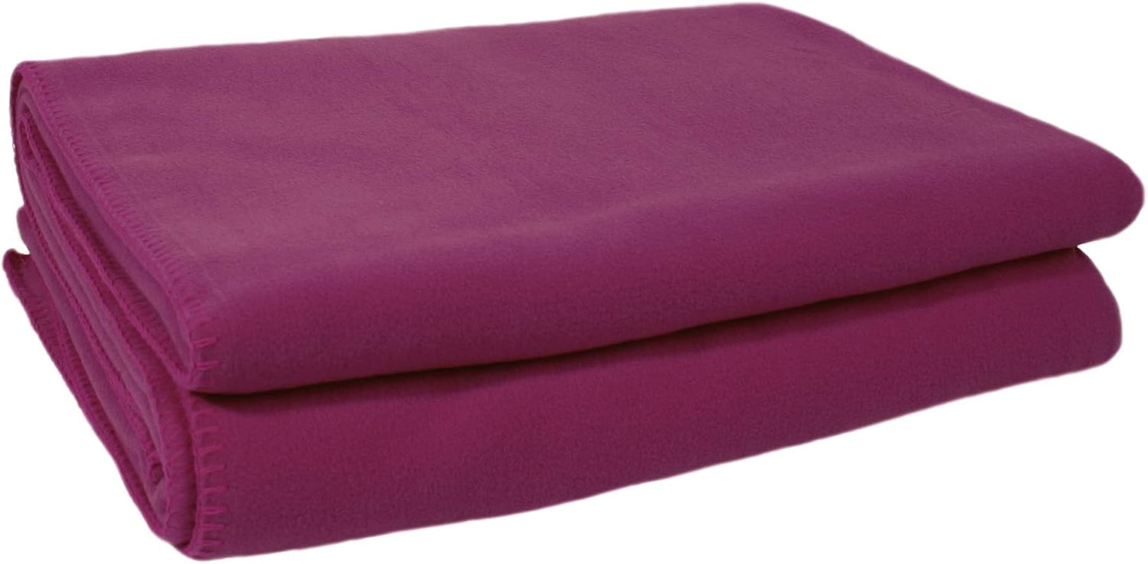 Zoepritz Decke in Der Farbe: Rot, Aus 65% Polyester, 35% Viskos Hergestellt, Grön: 160X200 Cm, 103291-235-160X200