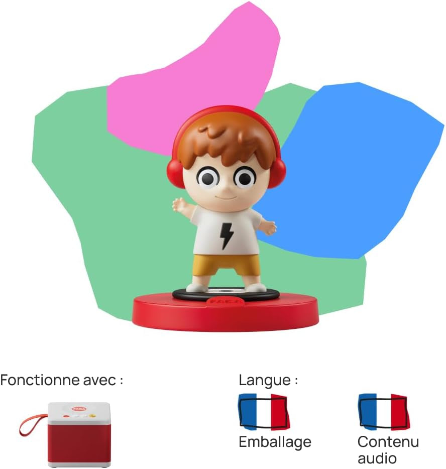 Karaktär med ljud, sånger för dans - sånger - leksak, fransk version, barn från 0 år Bebe Toys Naty Shop