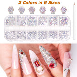 MELLIEX 45 Stück Nail Art Dekoration Zubehör Set, Nägel Pinsel Strasssteine ​​Glitzer Goldfolie Nageldesign Dotted Pen Streifenband Für Nagelkunst Maniküre Set