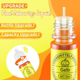 Flytande matfärgningsset 12 x 12 ml Naty Shop