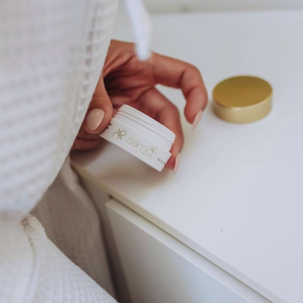 SAMION | LÄPP OCH LÄPPPASMÅ | 15 ml Deep Care | Naturliga ingredienser | Vegansk mat och amningstillbehör Bebe Naty Shop
