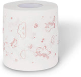 Unicorn Toilet Paper - Söt toalettpapper förvandlar ditt badrum till en oas av komfort (unicorn)