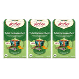 Yogi Tea - Tulsi Serenity Organic Herbal Ayurvedic Tea Nature's Koffein Free Tulsi Blend "Holy" Basil Lakrits & Orange Yogi Tea 3-pack 3X17 tepåsar (51 tepåsar)