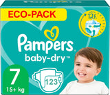 Blöjor PAMPERS Baby-DRY stl 7 123