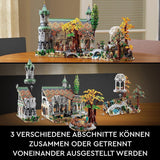 LEGO Icons The Lord Of The Rings: Rivendell - Vuxensamling och visningsset med 15 unika minifigurer inklusive Gandalf, Legolas, Aragorn och Frodo, exklusivt på Amazon - 10316 Byggset Besuche den LEGO-Store