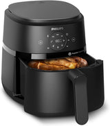Philips Airfryer 2000 series 4,2L - Digital pekskärm, 13 matlagningsalternativ, 9 förinställda funktioner, Upp till 90 % mindre fett med Rapidair-teknik, effekt 1500W Vitvaror Naty Shop