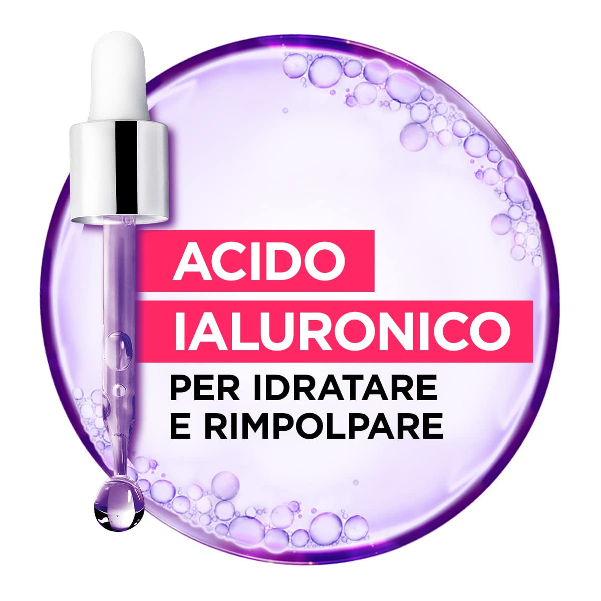 L'Or?al Paris Elvive Hydra Hyaluronic Maschera 72H Booster di Idratazione 300 ml Hårmask Naty Shop