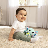 LAMAZE Alise Axolotl - Clip & Go Barnvagnsleksak - Sensoriska babyleksaker - 0-6 månaders tidig inlärningsleksaker - Expertdesignade för nyfödda - Babyshowerpresenter Bebe Naty Shop Toys