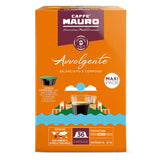 Caffè Mauro Torrefazione Kaffeekapseln Espresso Avvolgente, Intensität 8/10-144 Kapseln Kompatibel med Kaffeemaschinen der Marke Lavazza* A Modo Mio*, 144 Stück, Hergestellt in Italien