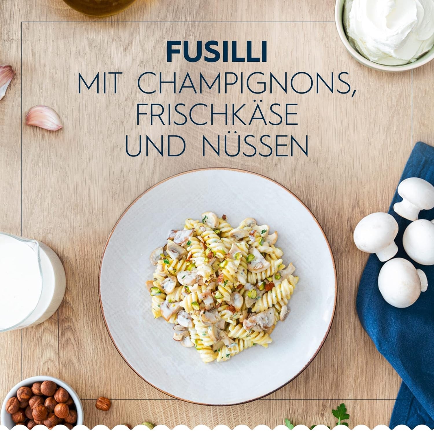 Pasta Barilla Classic Fusilli nr. 98, från högkvalitativt durumvete, alltid al dente, 1 kg