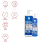 Valquer Profesional Ice Hair Mask Color and Shine - För färgat hår, 1000 ml Hårmask Naty Shop