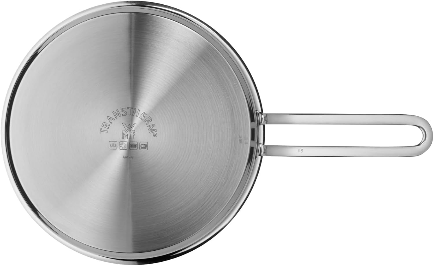 WMF Mini liten täckt stekpanna 18 cm, Cromargan i polerat rostfritt stål, induktionsgrytor och stekpannor Naty Shop