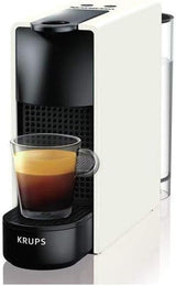 Krups Nespresso Essenza Mini Pure White Espressomaskin Kaffekapsel Espresso Style Compact Espresso Barista YY2912FD