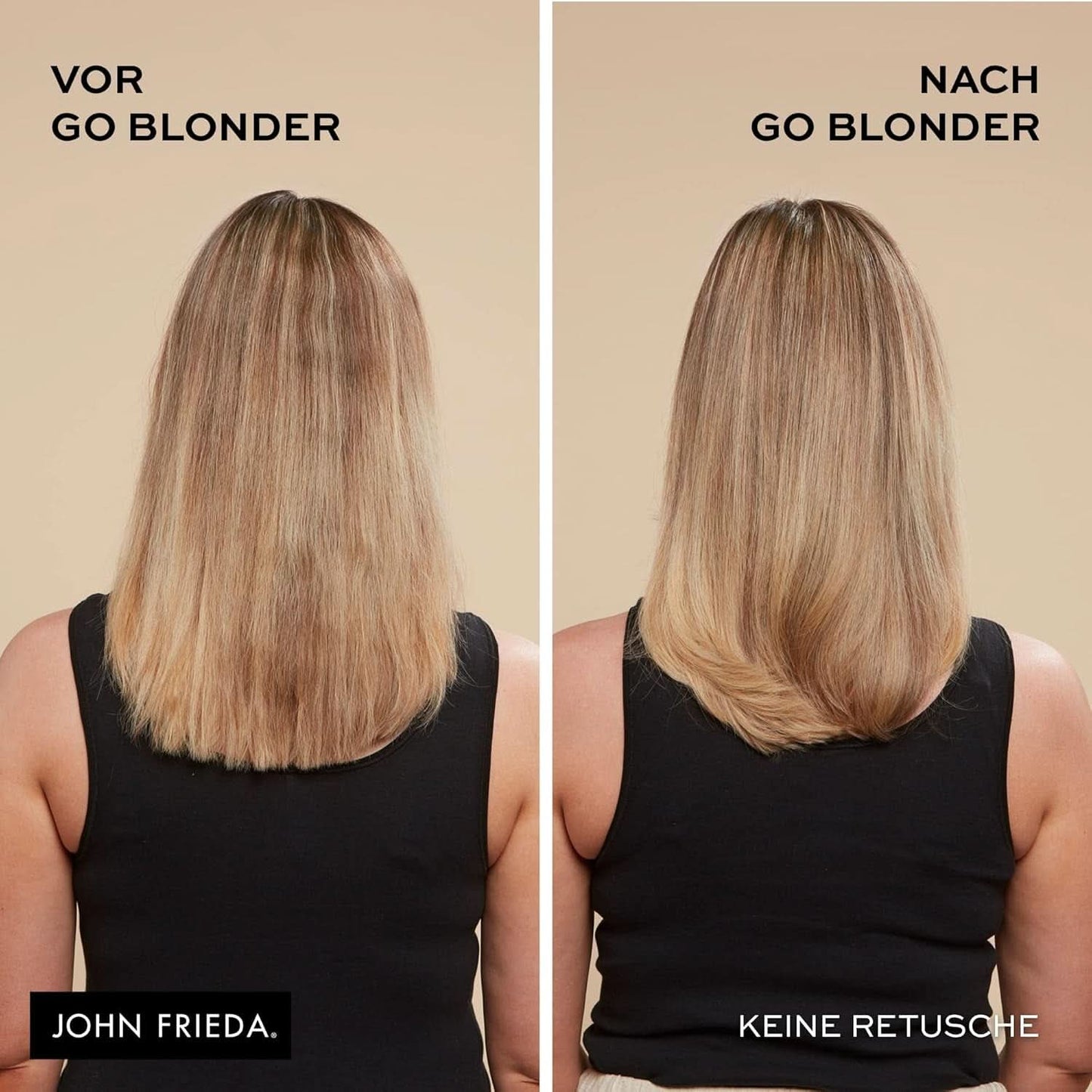 John Frieda Sheer Blonde Go Blonder Schampo, 250 ml dusch och bad Naty Shop