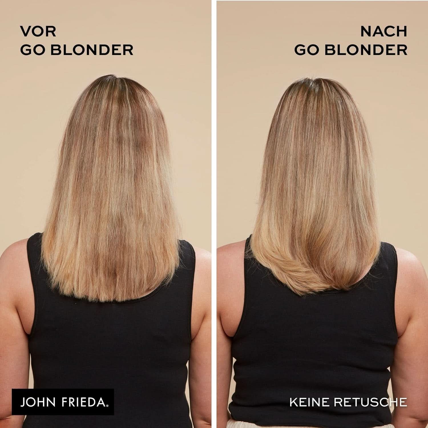 John Frieda Sheer Blonde Go Blonder Schampo, 250 ml dusch och bad Naty Shop